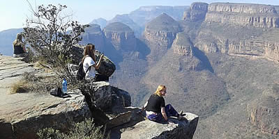 Day trips to the Blyde River Canyon